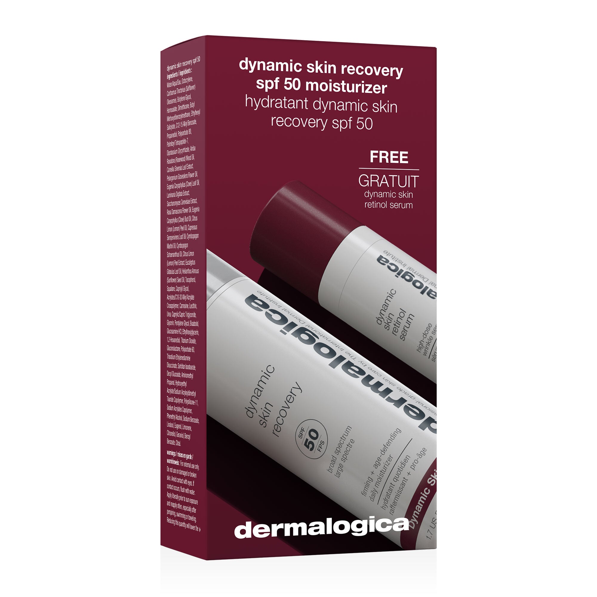 Dynamic Skin Recovery SPF50 Duo (1 full size + 1 free travel